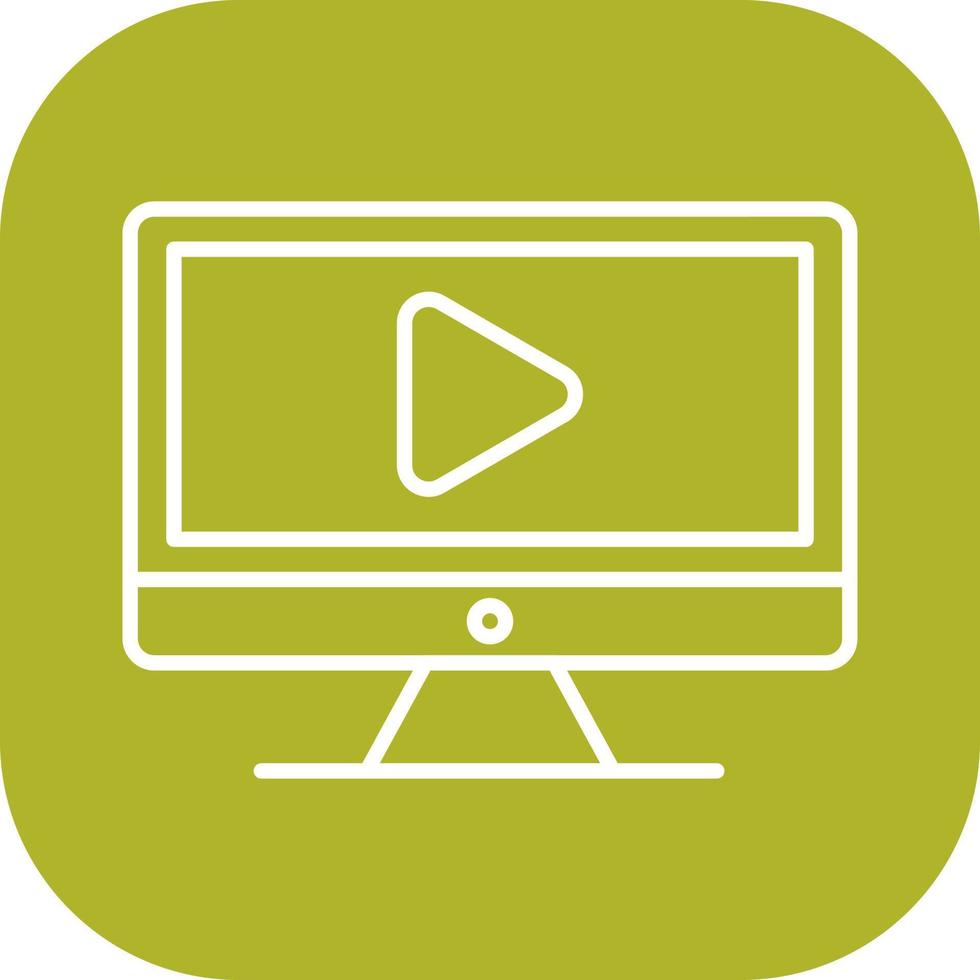 Video Lesson Vector Icon