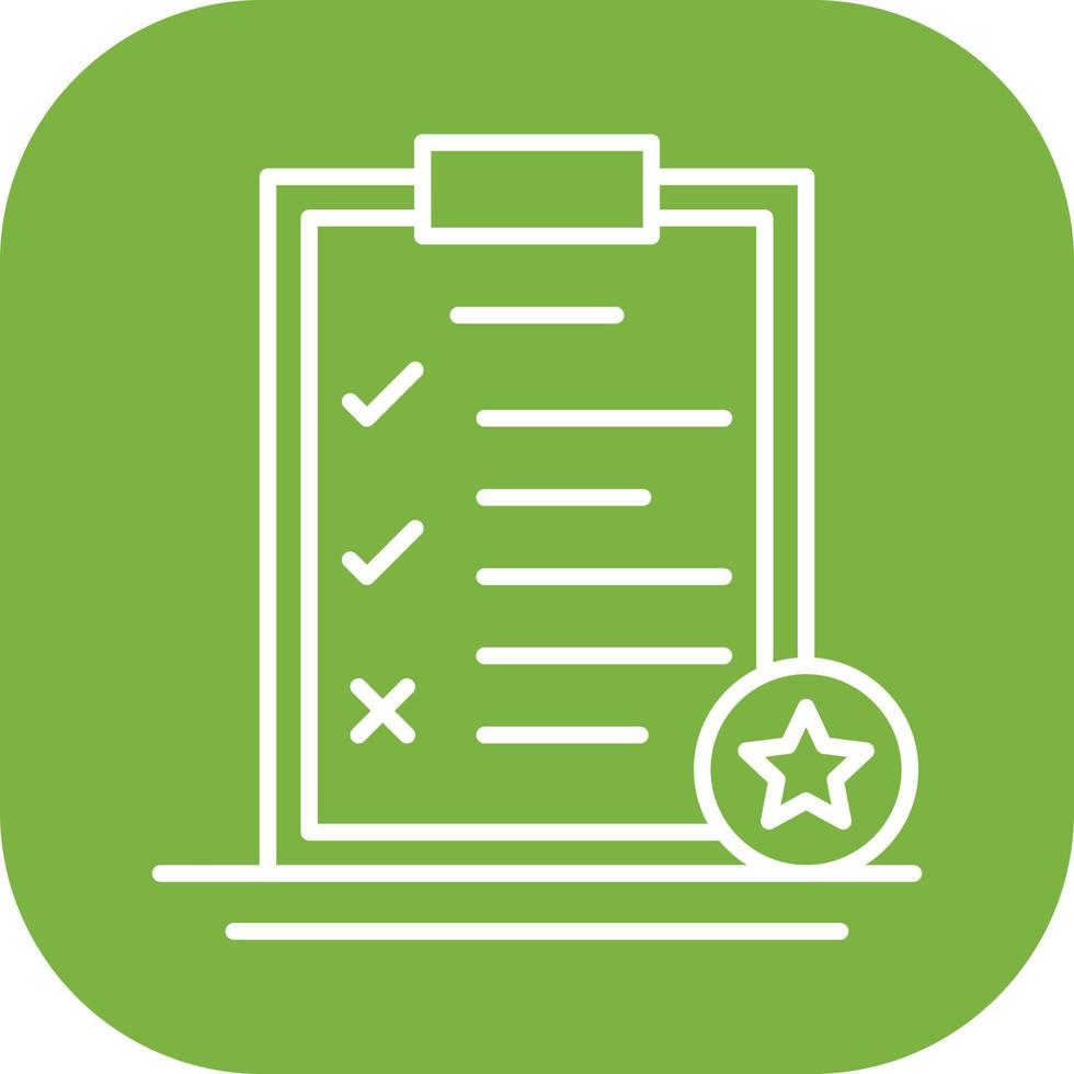 Task List Vector Icon