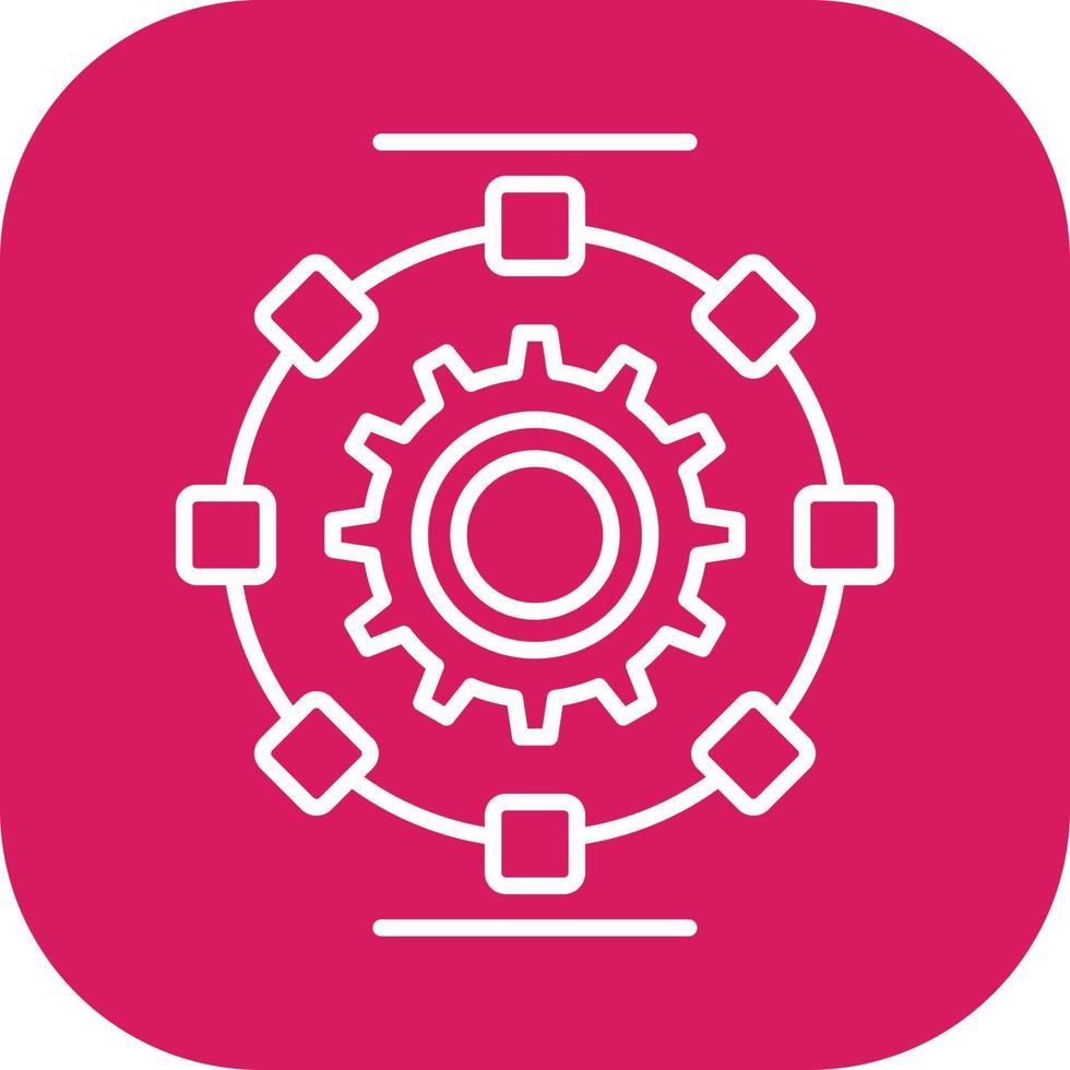 Automated Process Vector Icon 18873217 Vector Art at Vecteezy