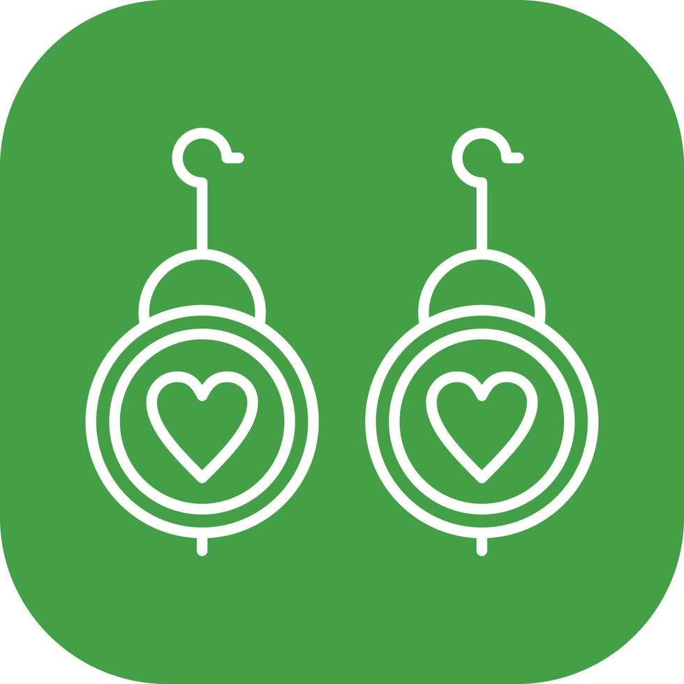 Earrings Vector Icon