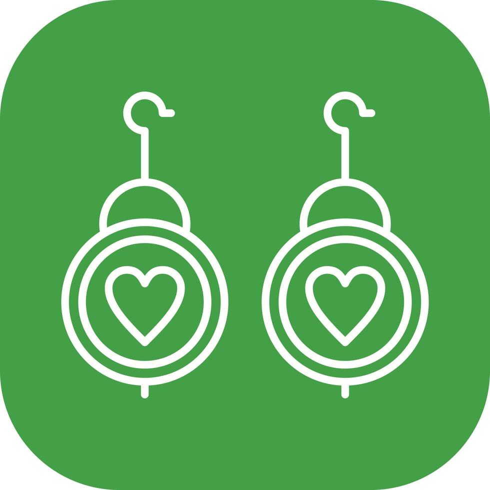 Earrings Vector Icon