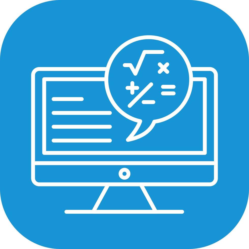 Maths Vector Icon