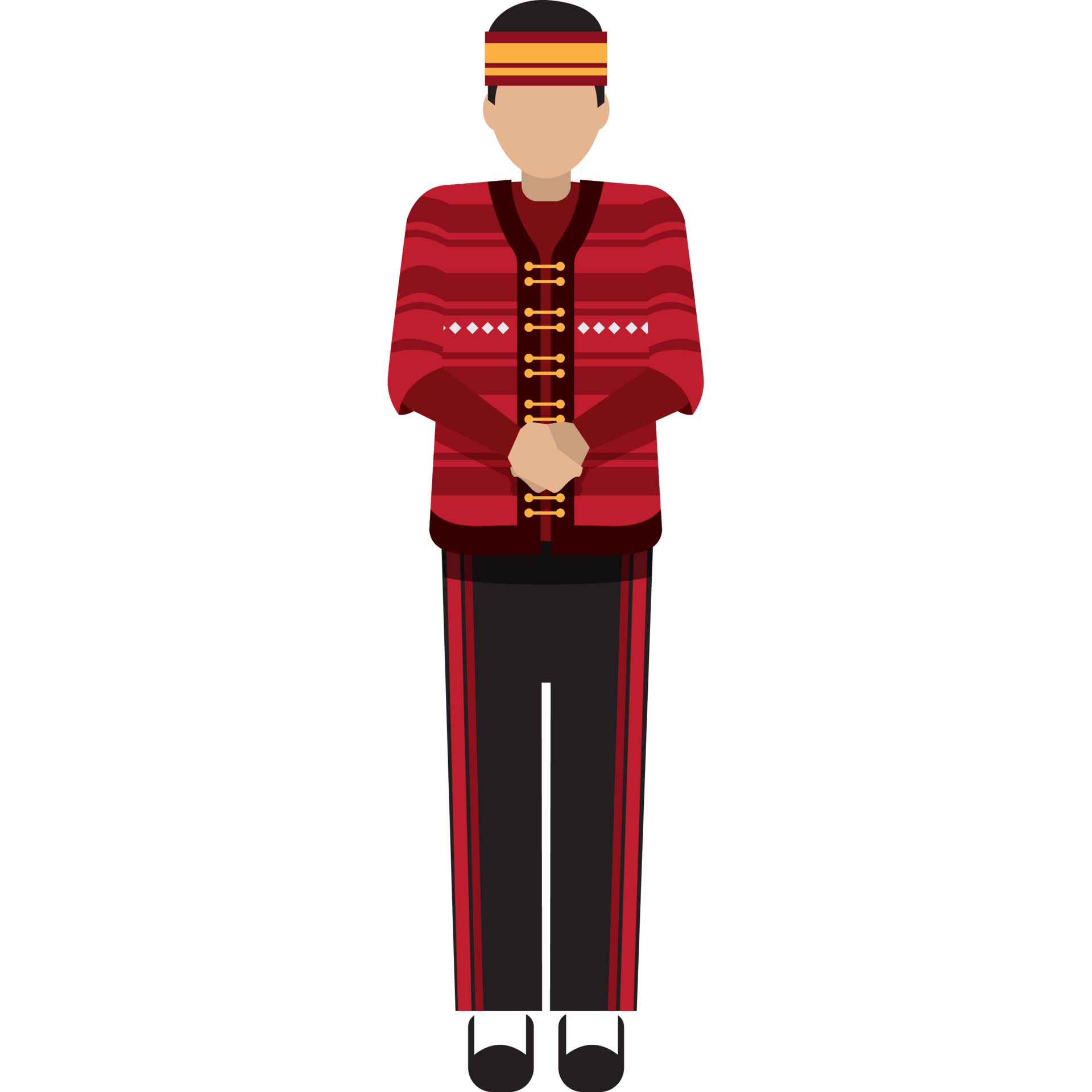 Man In Taiwan National Costume 18873639 PNG man-in-taiwan-national-costume-18873639-png