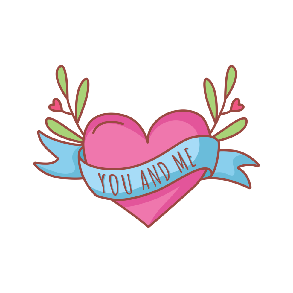 cute heart sticker png