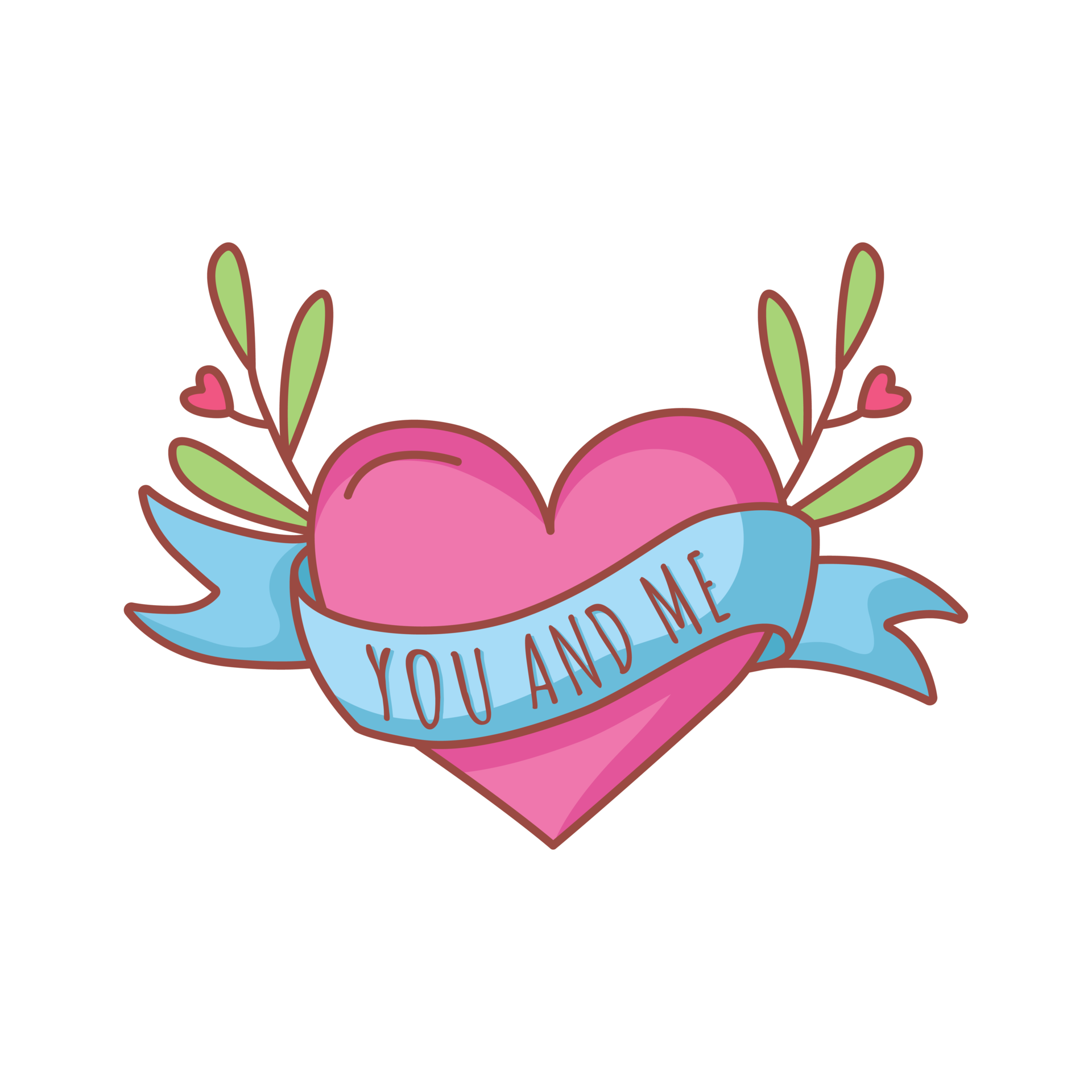 cute heart sticker 18873834 PNG