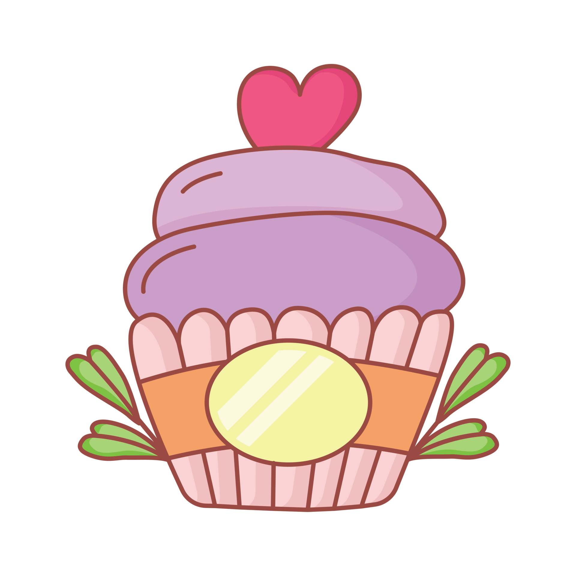 cute cake sticker 18873848 PNG