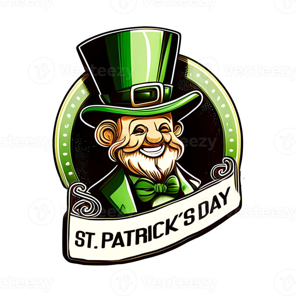 A character in a hat with a beard in a cartoon style png