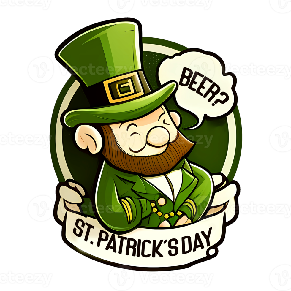 A character in a hat with a beard in a cartoon style png