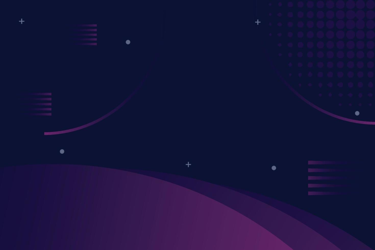 Blue curve with gradient background design vector