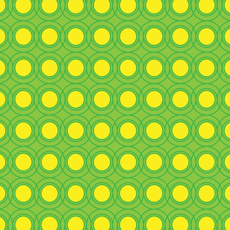 Creative circle pattern design vector