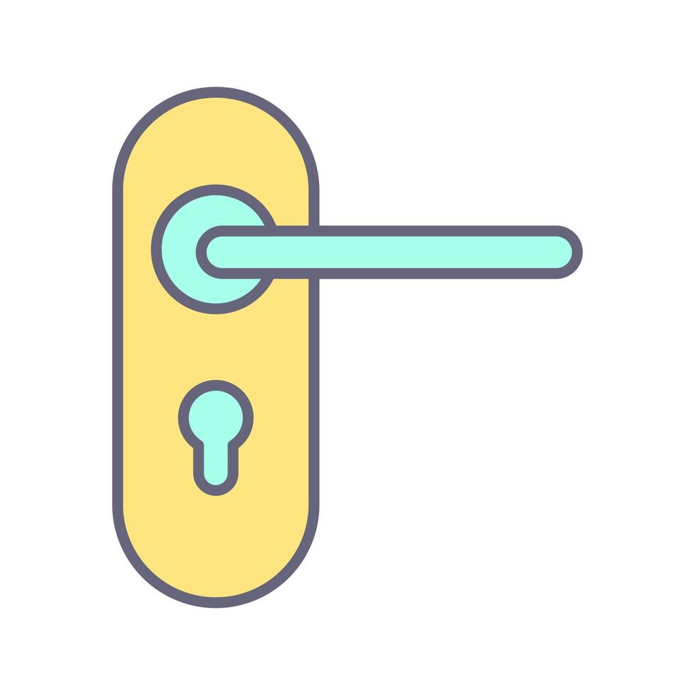 Door Lock Vector Icon