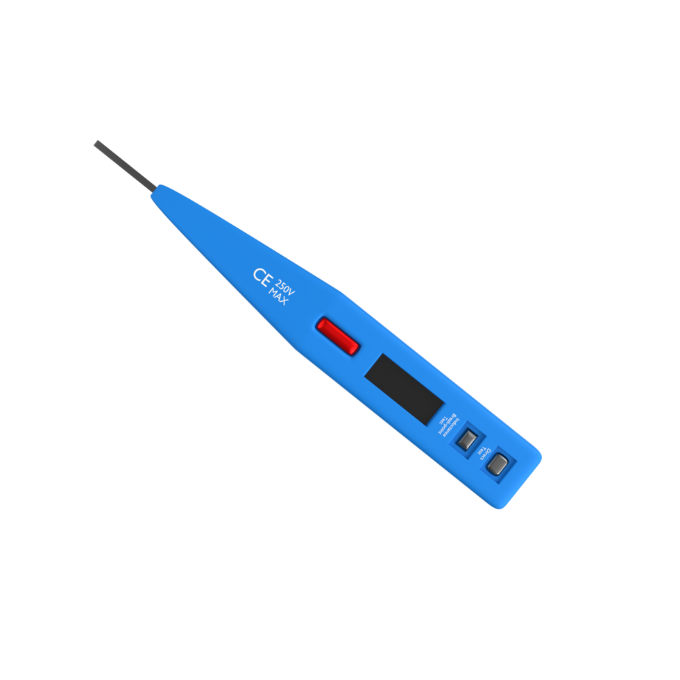 medidor eléctrico aislado en transparente png