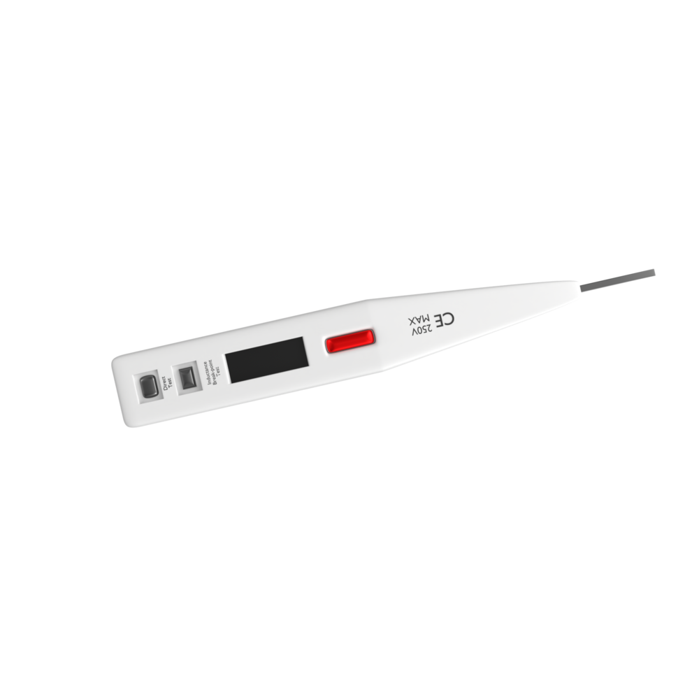 Electric meter isolated on transparent png