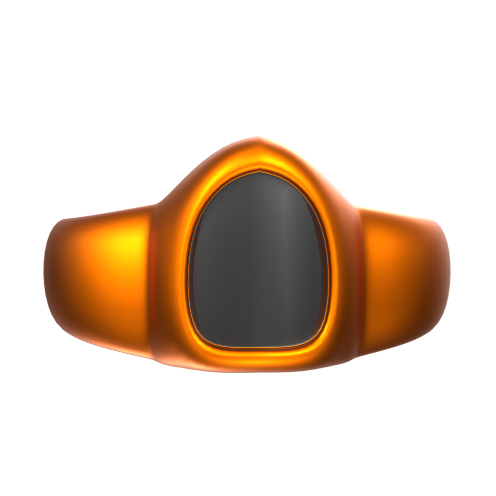 3D Rendering Of Ring Object png