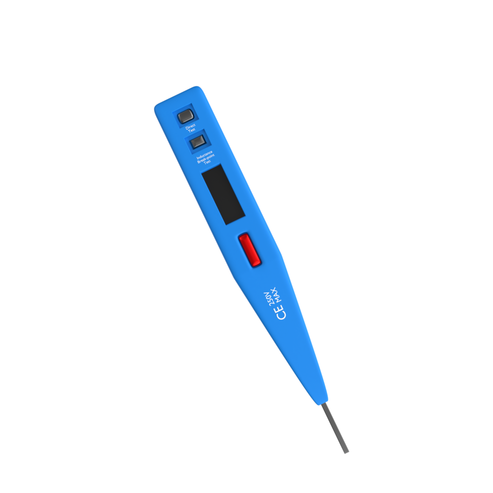 Electric meter isolated on transparent png