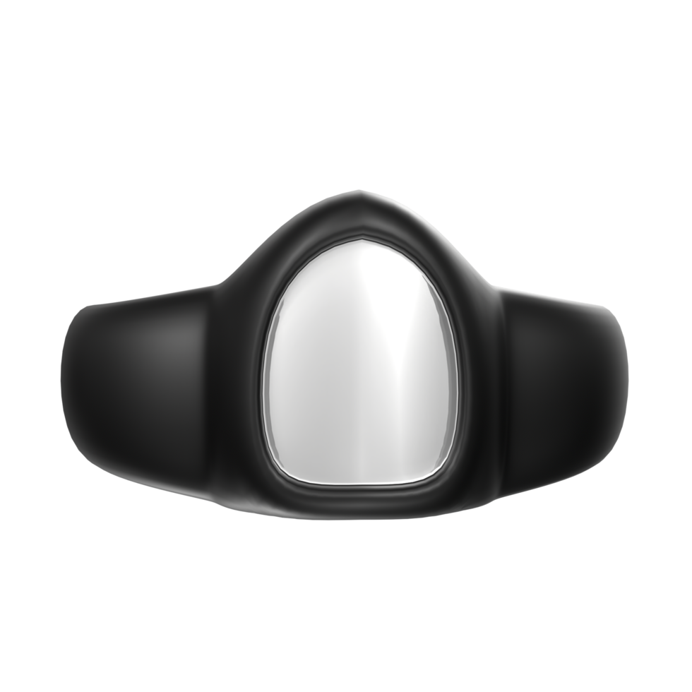 Representación 3d del objeto de anillo png