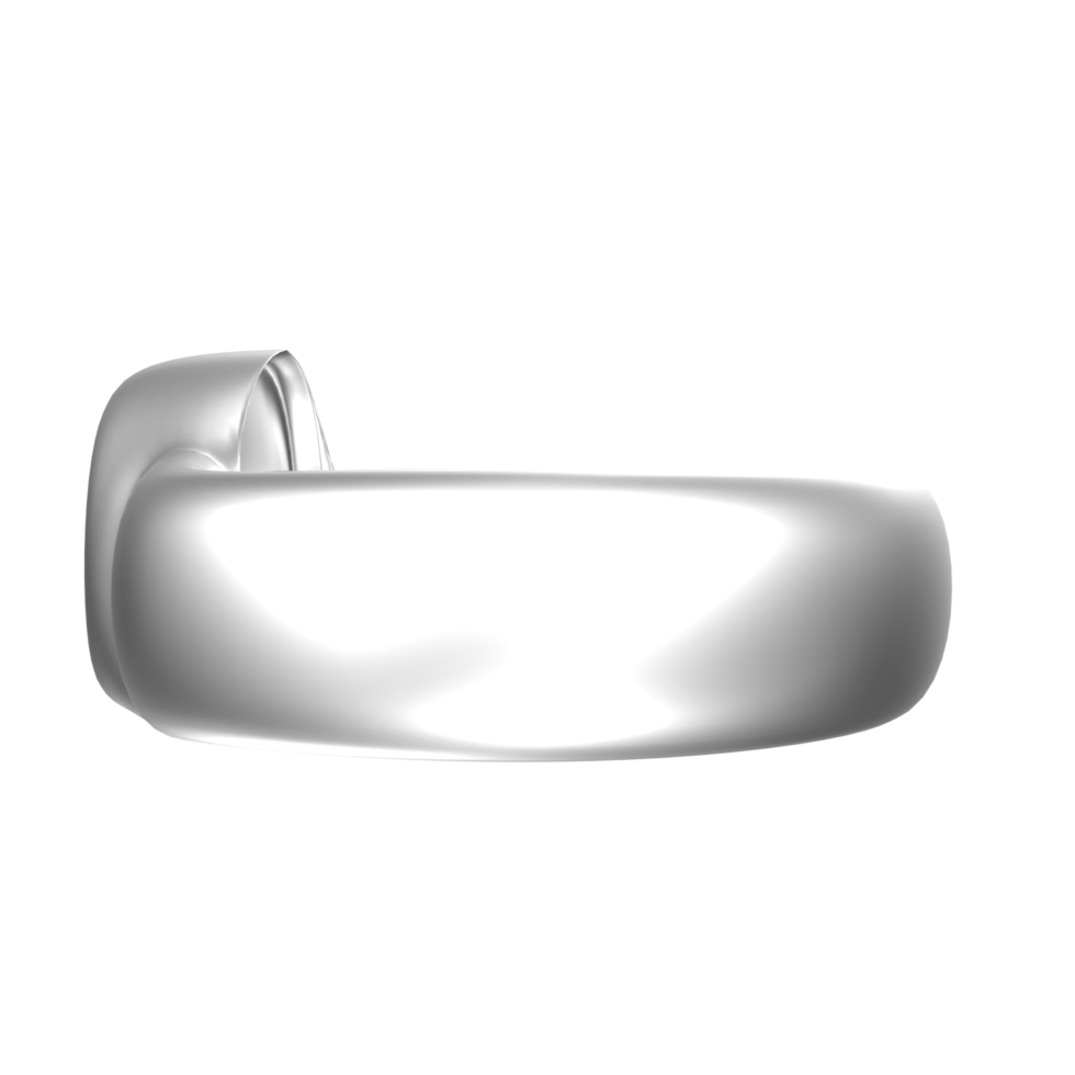 3D Rendering Of Ring Object png