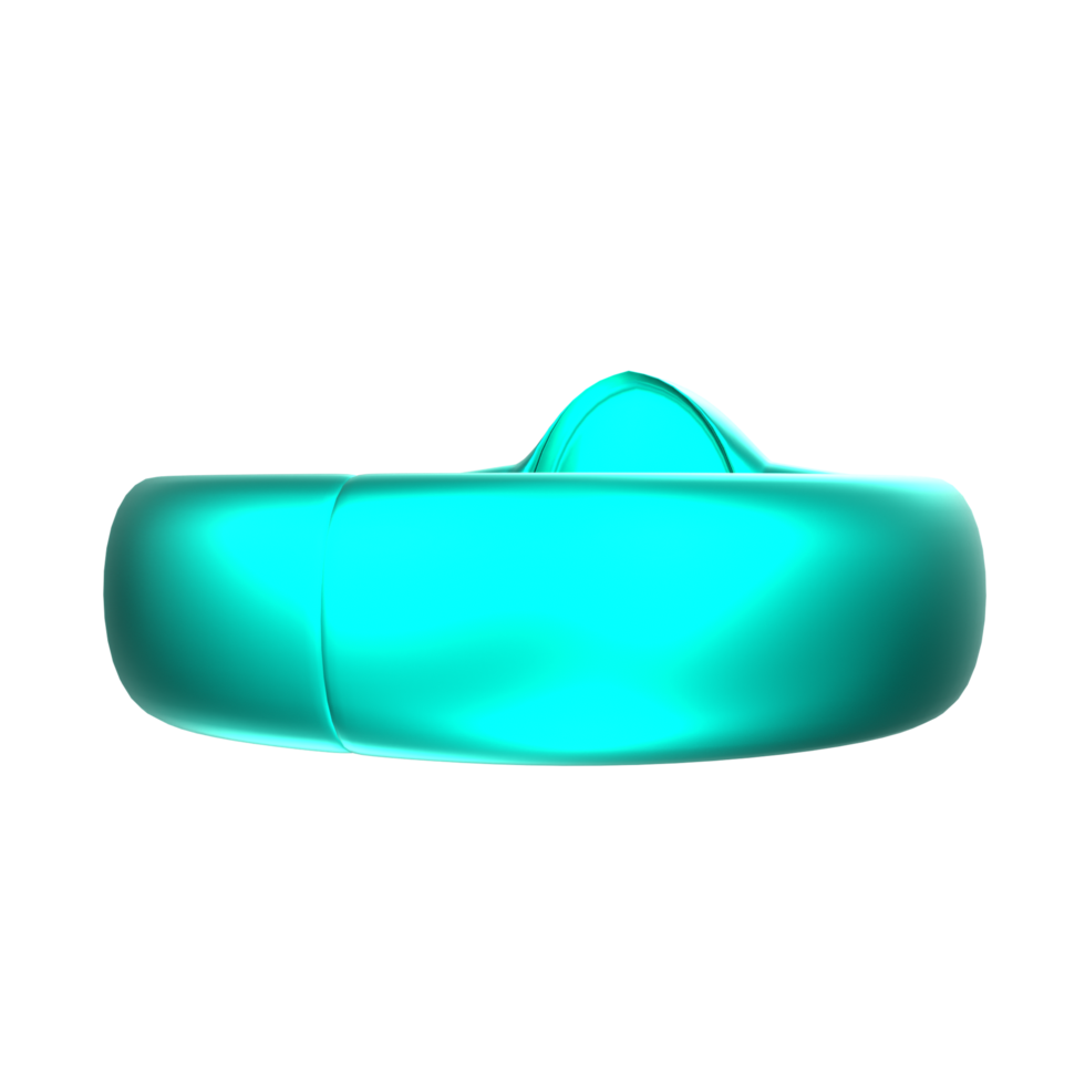 3d renderen van ring voorwerp png