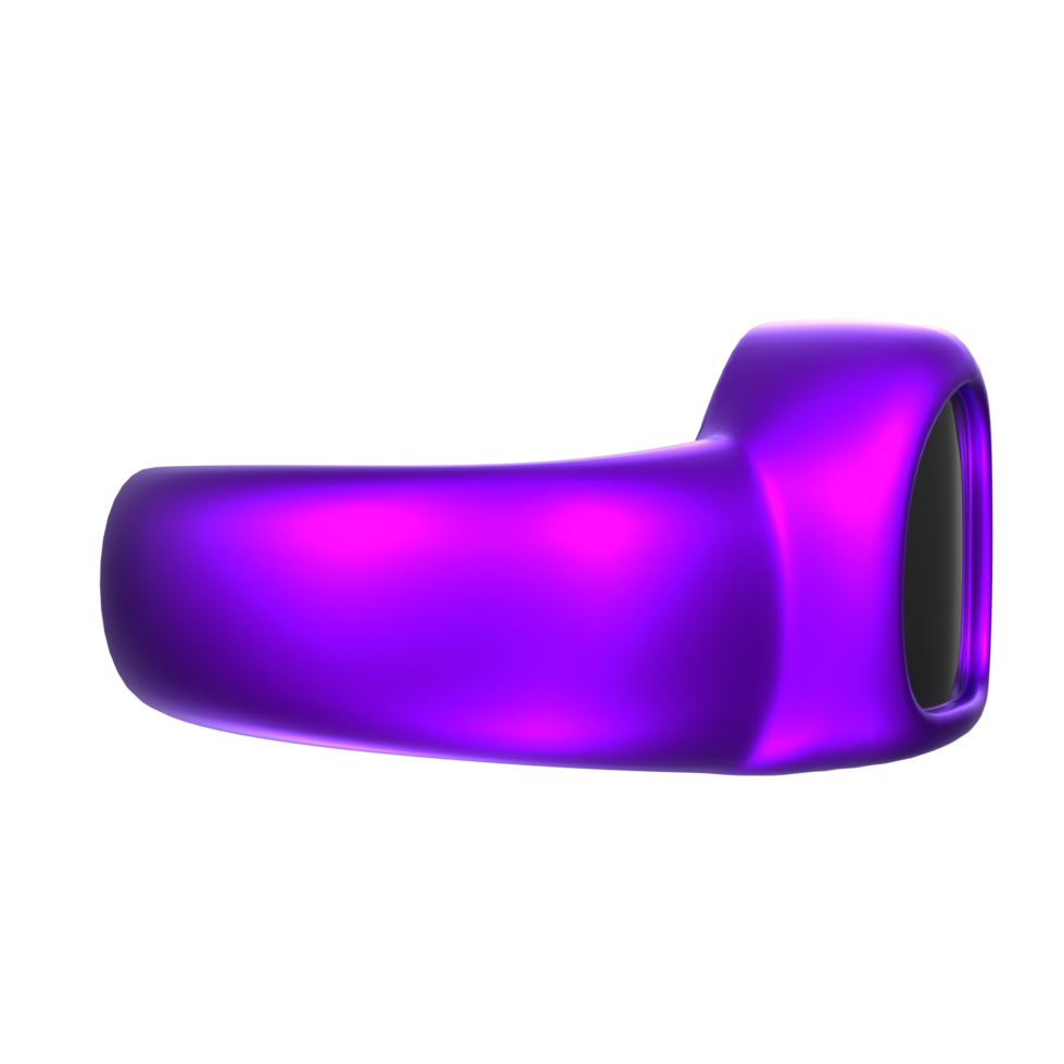 3D Rendering Of Ring Object png