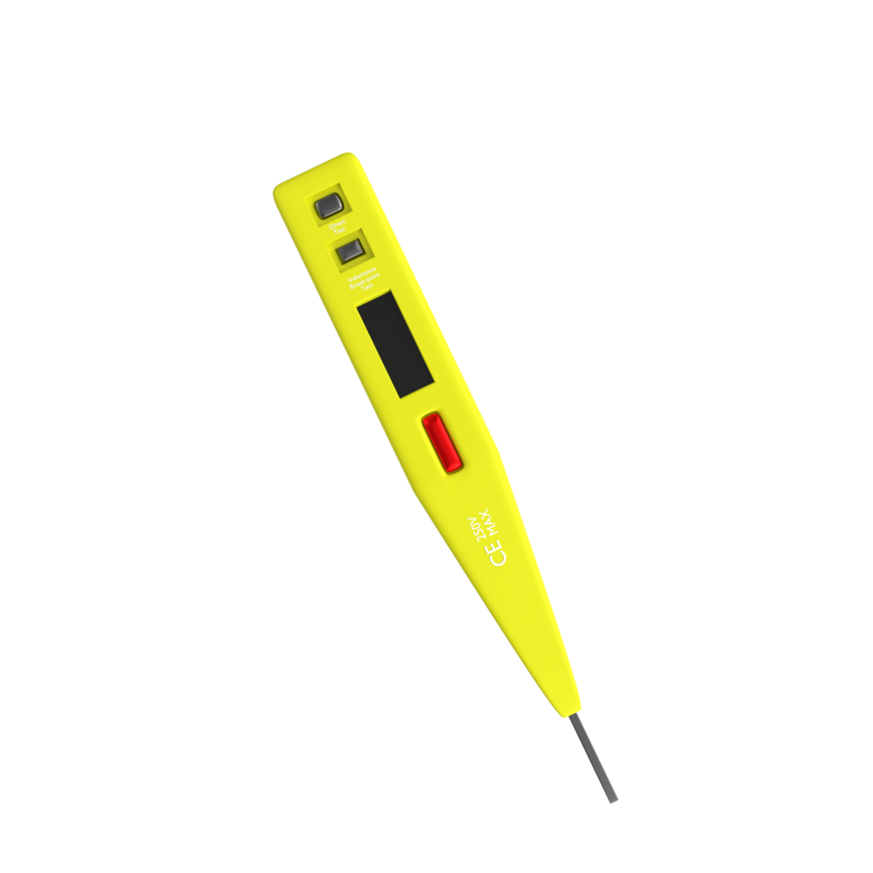 Electric meter isolated on transparent png