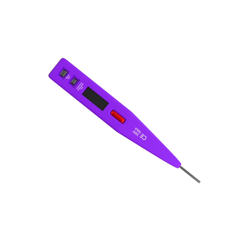 Electric meter isolated on transparent png