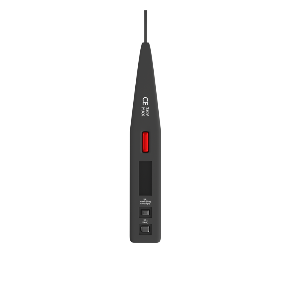 Electric meter isolated on transparent png