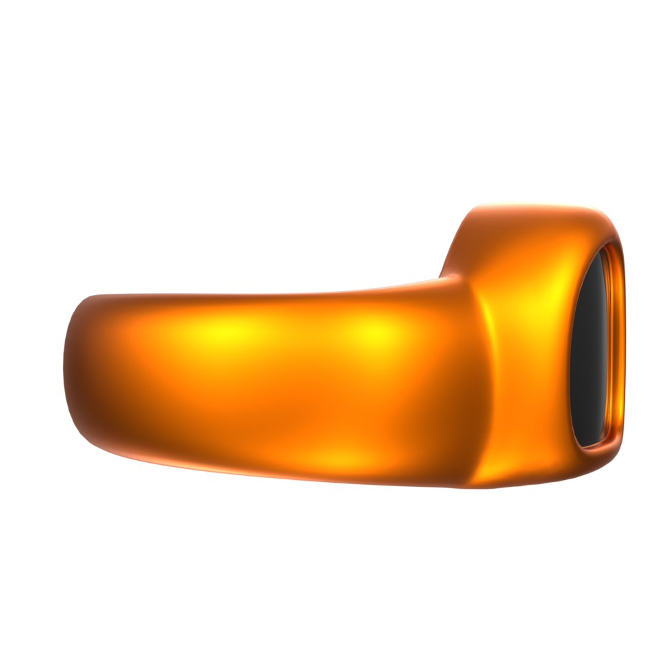 3D Rendering Of Ring Object png