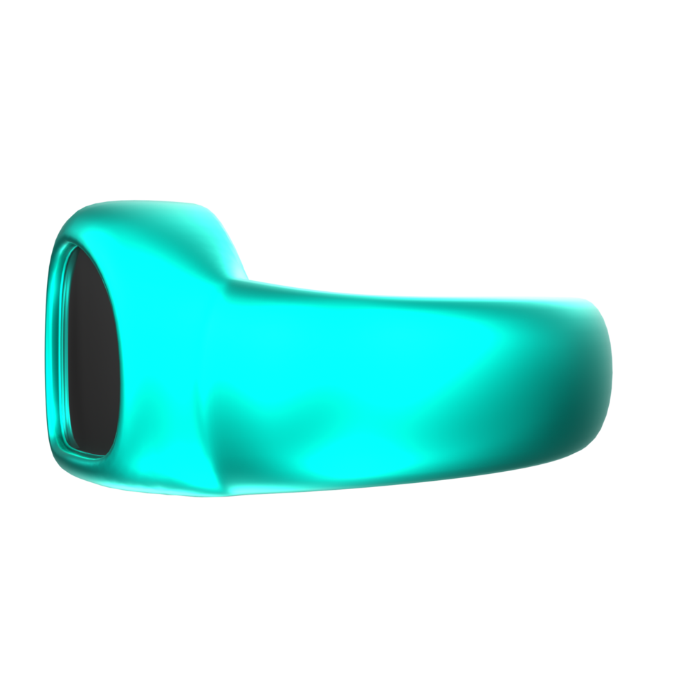 3D Rendering Of Ring Object png