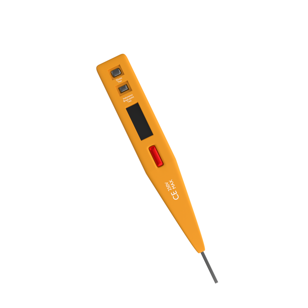 Electric meter isolated on transparent png