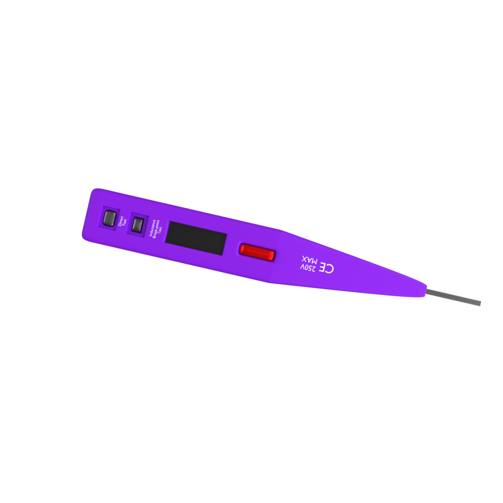 elettrico metro isolato su trasparente png