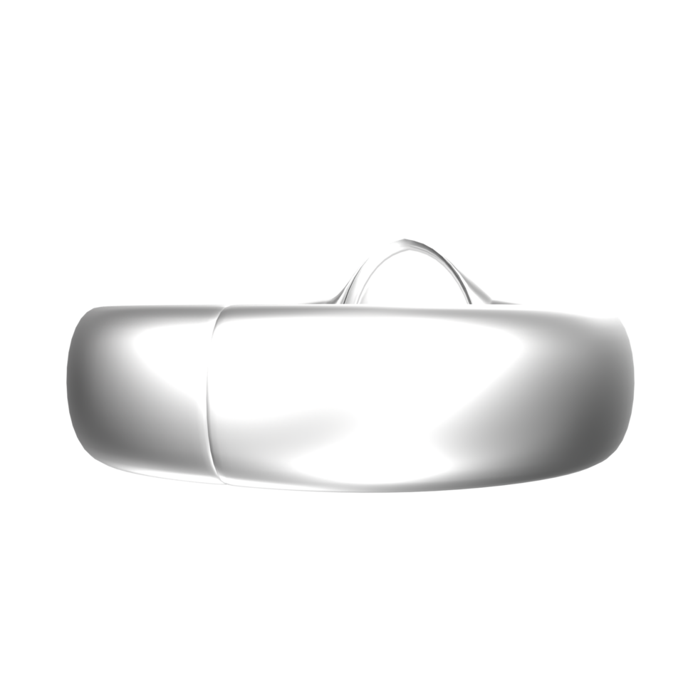 3D Rendering Of Ring Object png