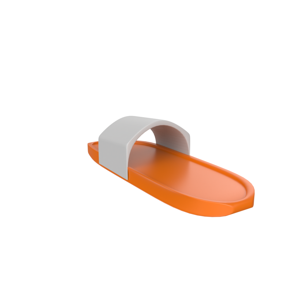 chinelo isolado em fundo transparente png