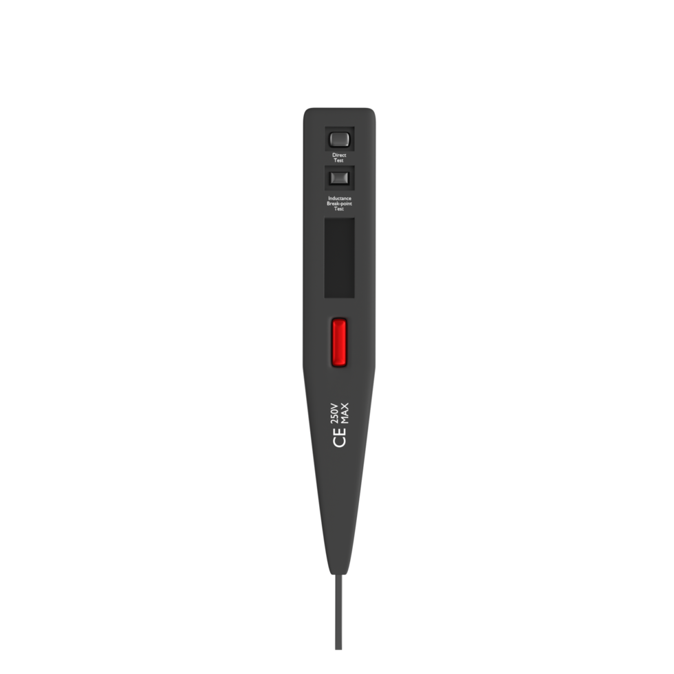 Electric meter isolated on transparent png
