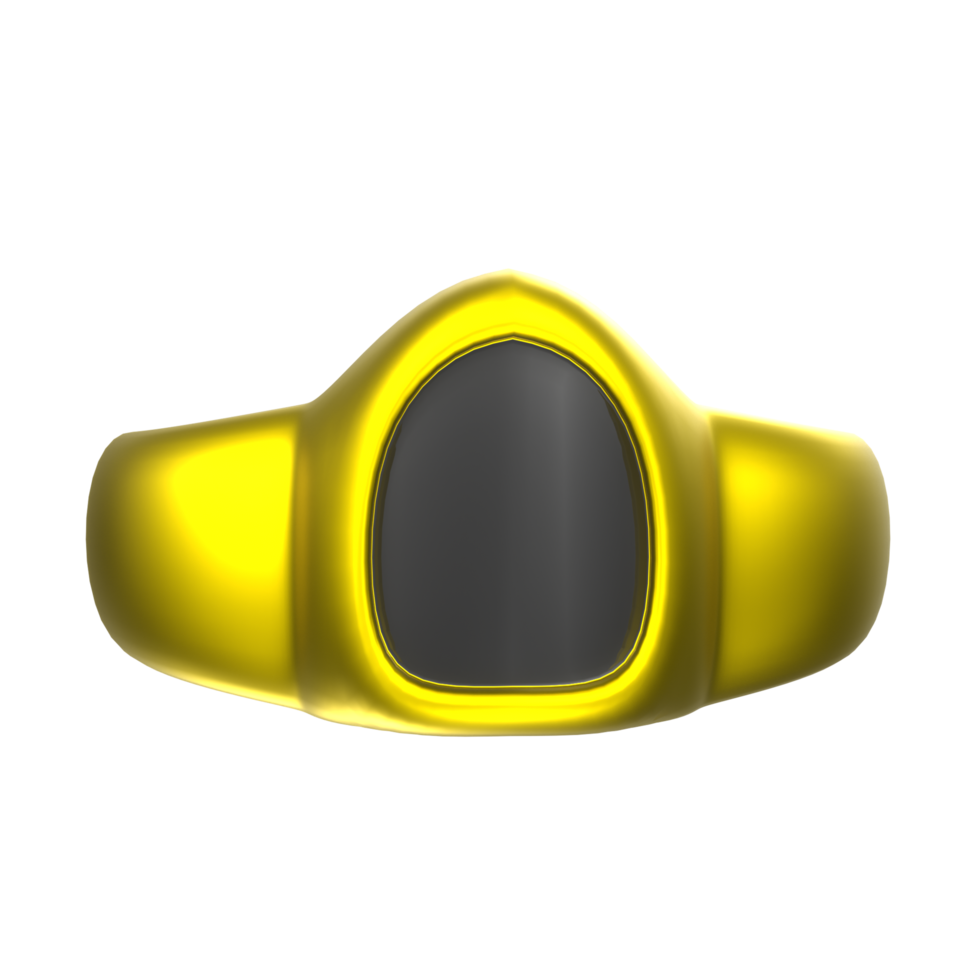 3D Rendering Of Ring Object png