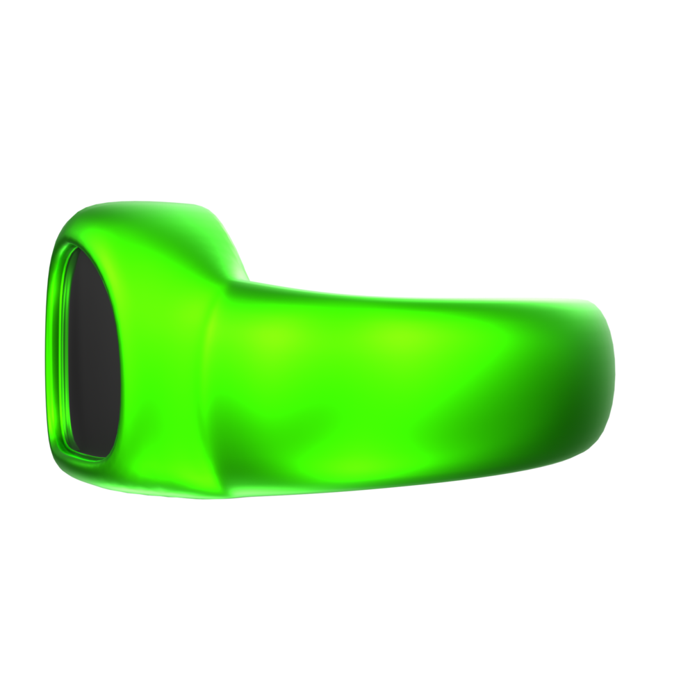 3D Rendering Of Ring Object png