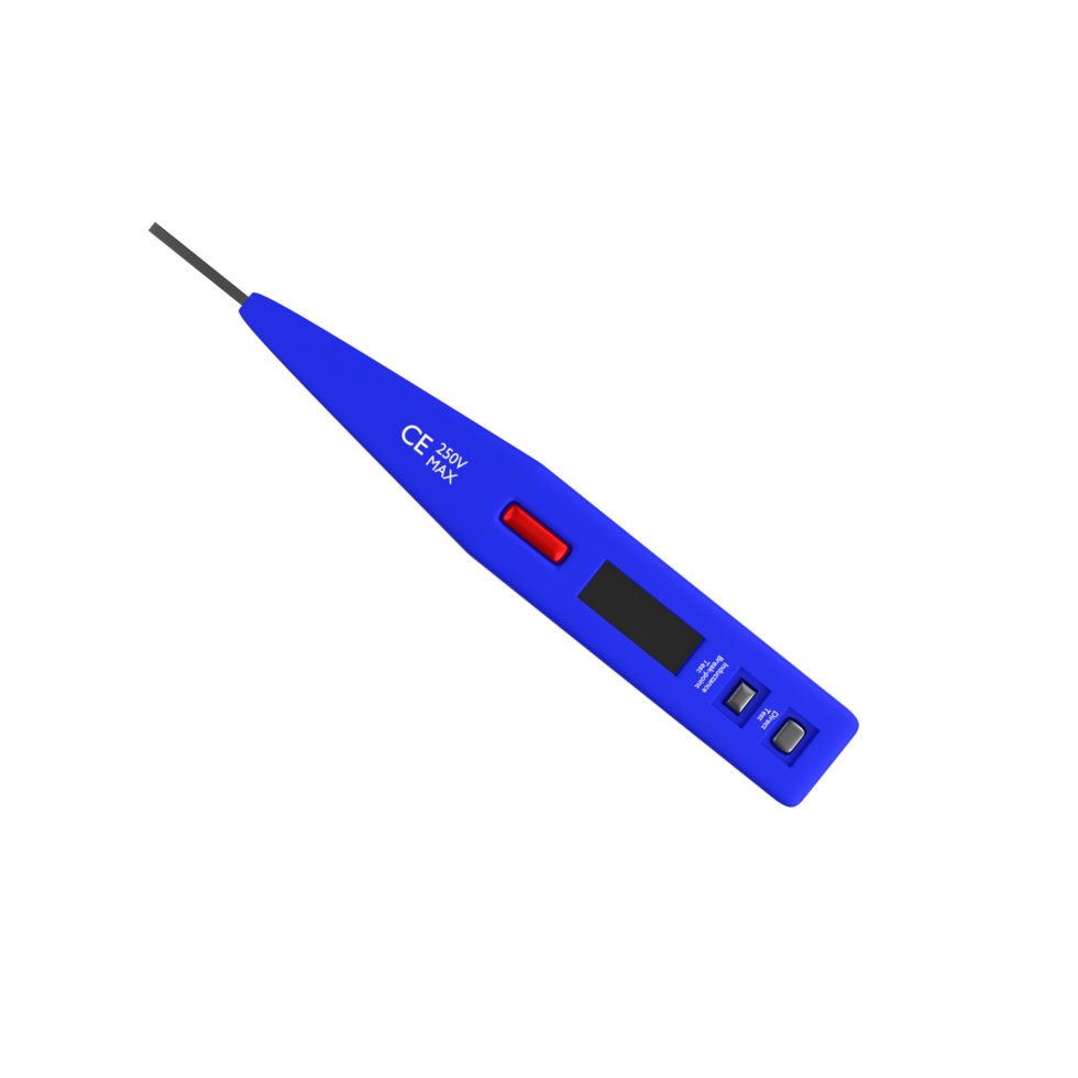 medidor eléctrico aislado en transparente png