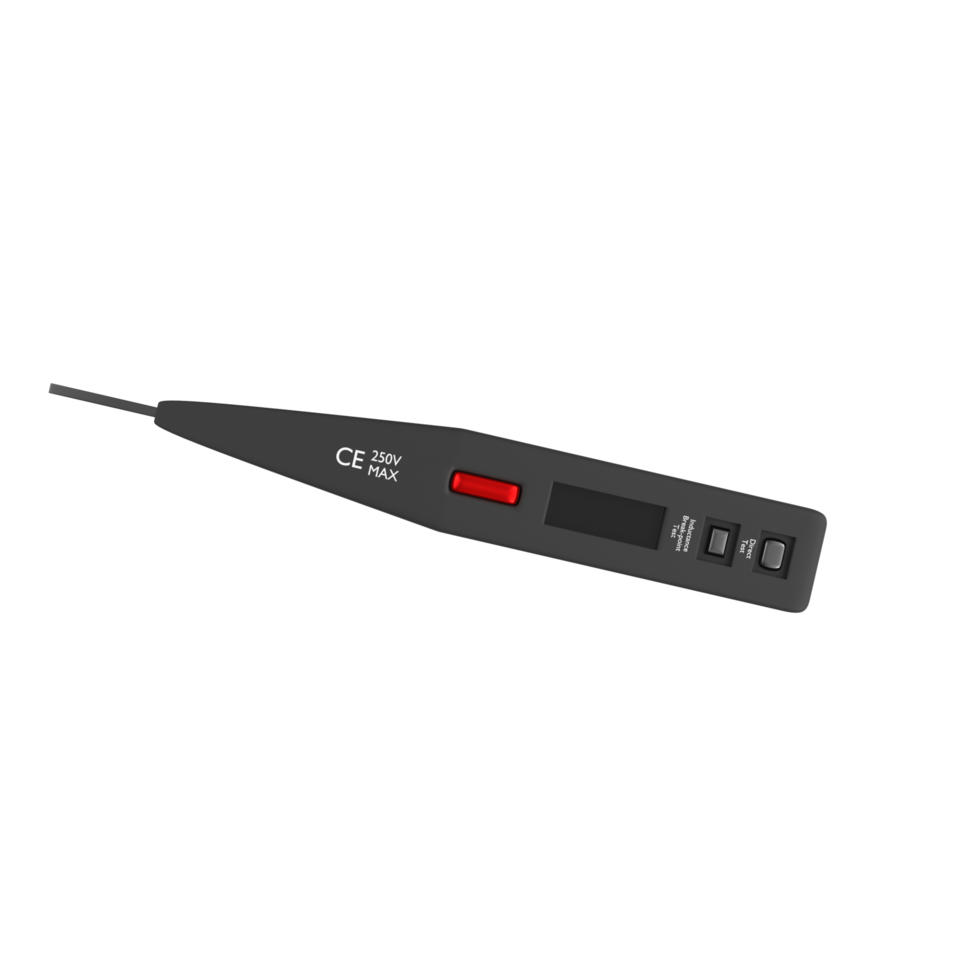 Electric meter isolated on transparent png