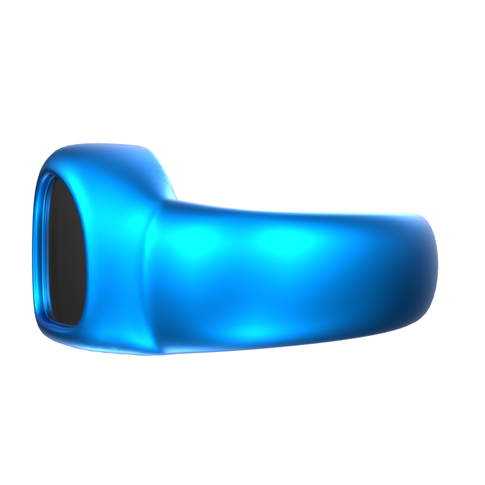 3D Rendering Of Ring Object png