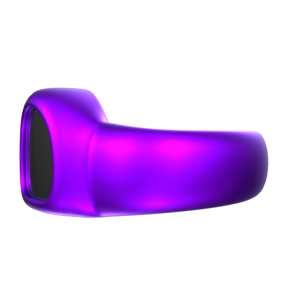3D Rendering Of Ring Object png