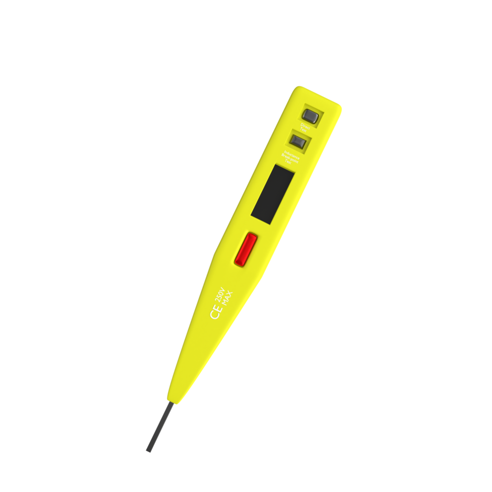 Electric meter isolated on transparent png