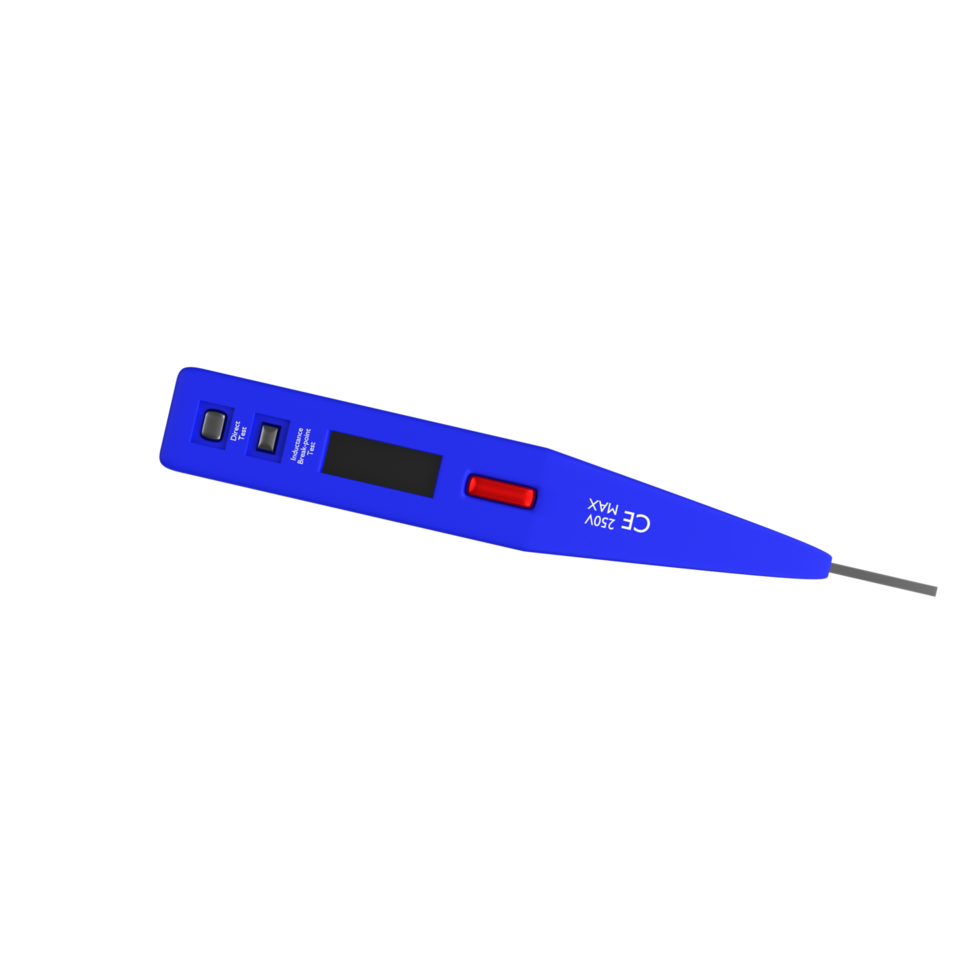 elektrisk meter isolerat på transparent png