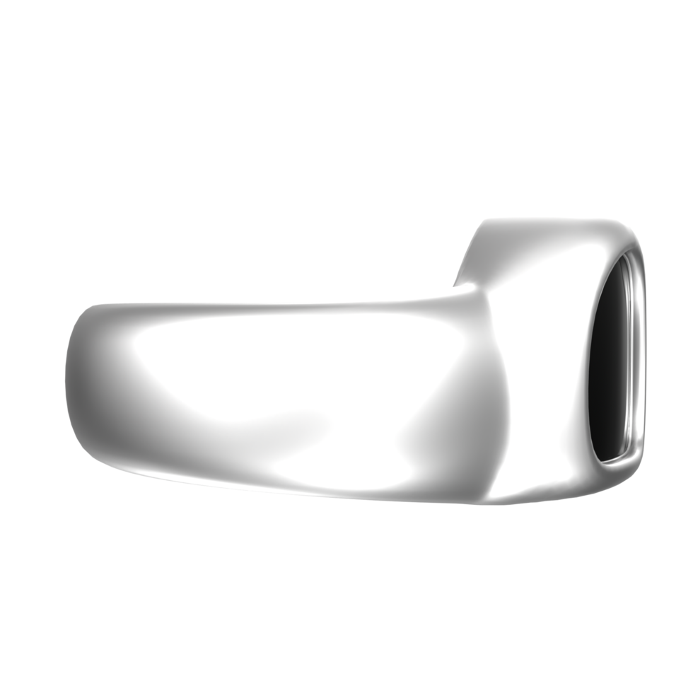 3D Rendering Of Ring Object png