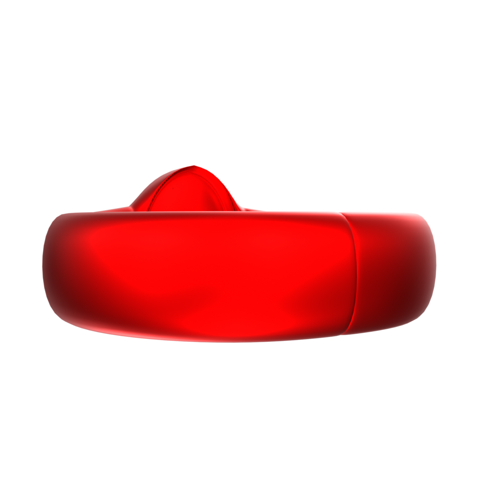 3D Rendering Of Ring Object png