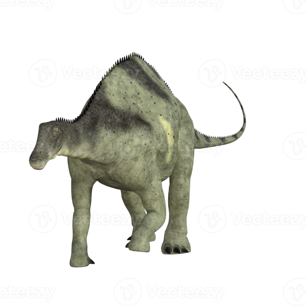 dinosaure brachytrachélopan rendu 3d isolé png