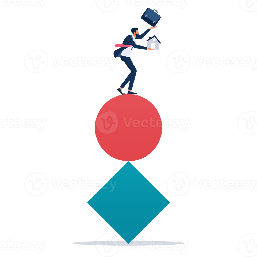 equilibrar el trabajo o el concepto de vida png