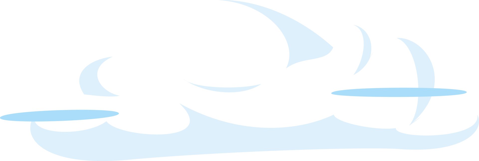 Abbildung der weißen Wolke png