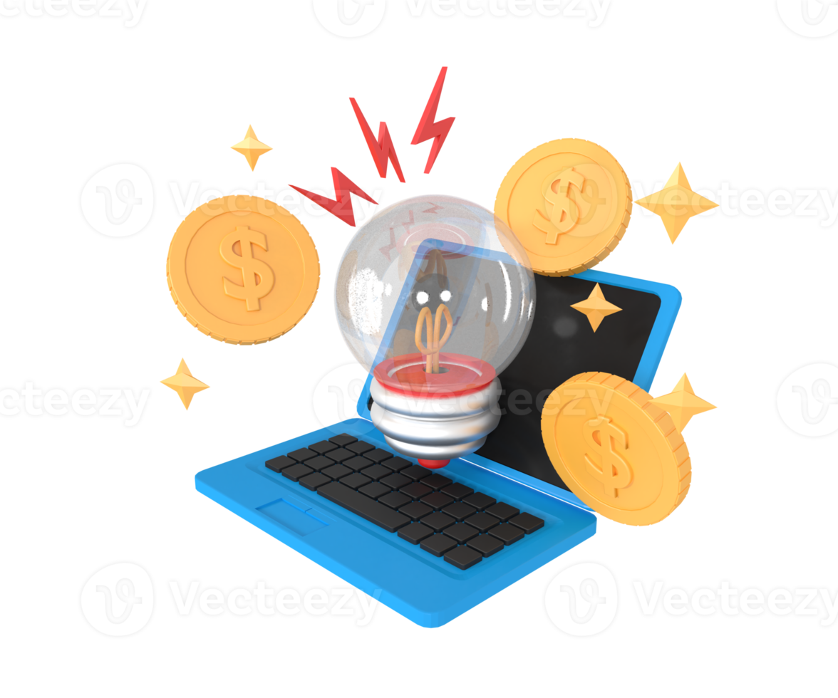 idéias para ganhar dinheiro jogando ações e moedas criptográficas conceito  de marketing e gerenciamento aumentou o dinheiro. ilustração vetorial  isolada em estilo cartoon. 5608325 Vetor no Vecteezy