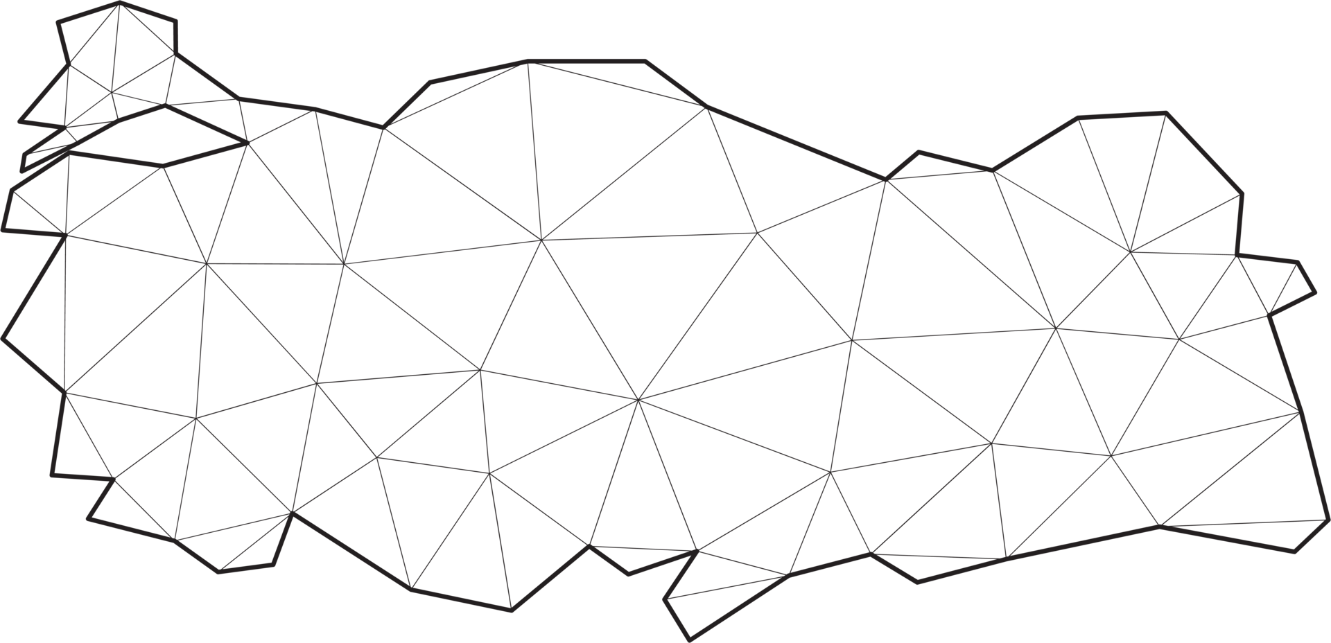 polygonal turkey map. png