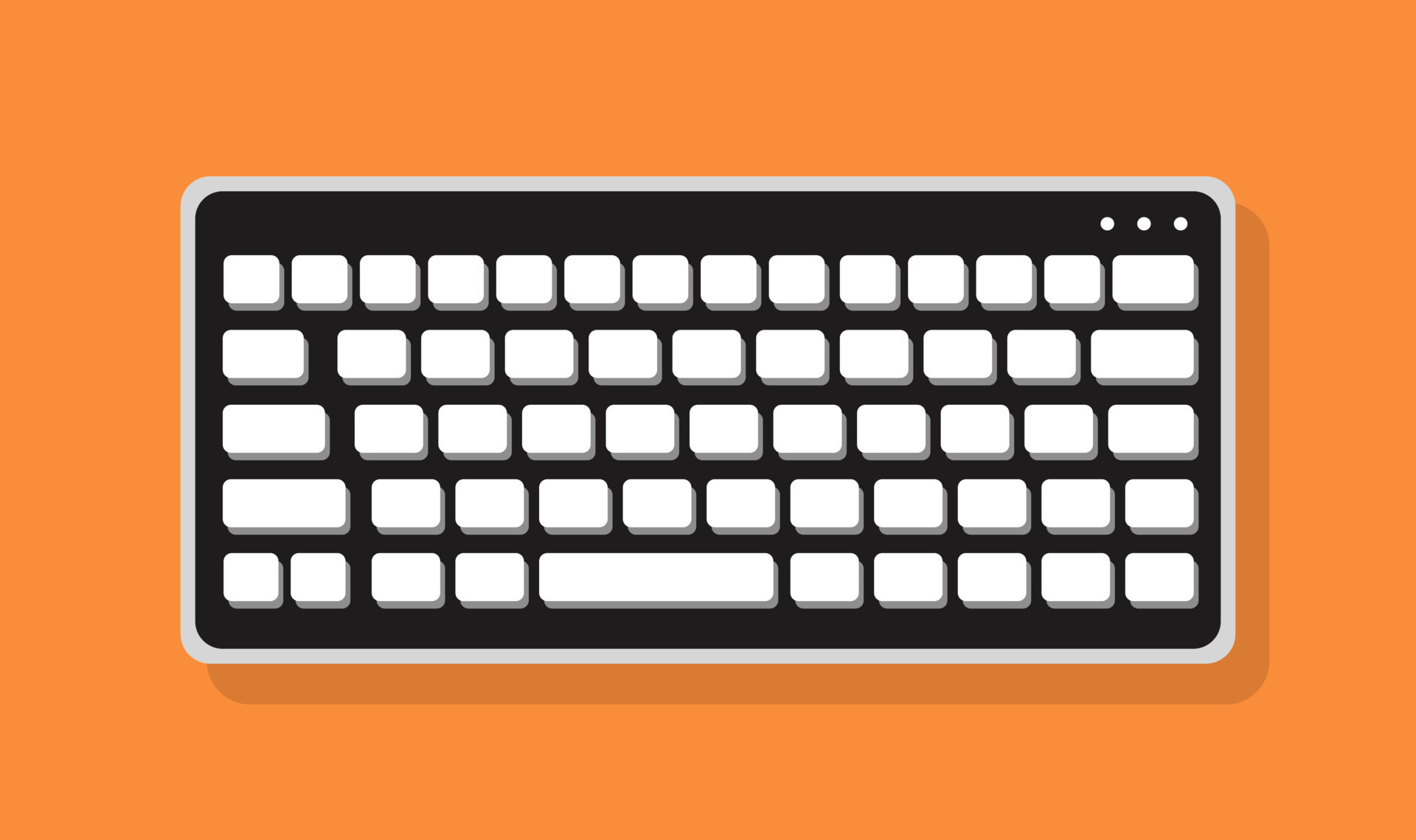 Animated keyboard