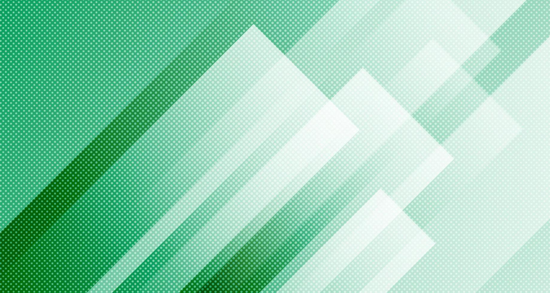 Green geometric abstract background overlap layer on dark space with diagonal lines decoration. Modern graphic design element striped style for banner, flyer, card, brochure cover, or landing page vector
